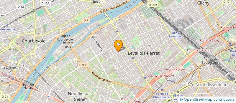 localisation de l'entreprise BY KAPITAL à LEVALLOIS-PERRET