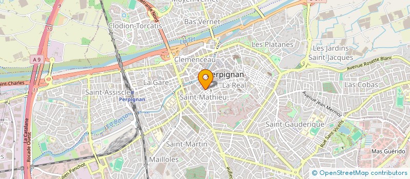 localisation de l'entreprise BY KING SHAVING  PERPIGNAN