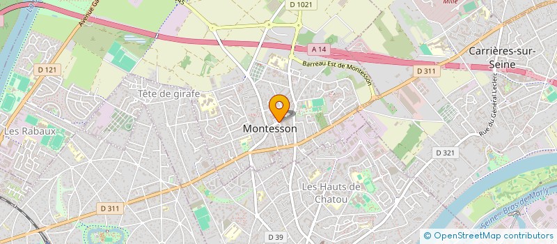 localisation de l'entreprise BY LA SOURIS SO à MONTESSON