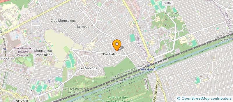 localisation de l'entreprise BY LYA BELLAMY  VILLEPINTE