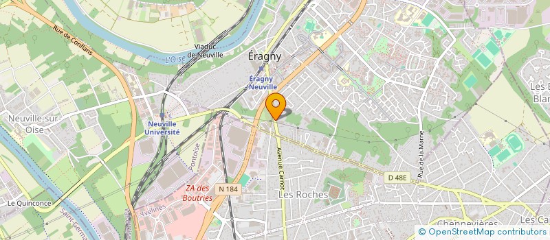 localisation de l'entreprise BY M2A  ERAGNY