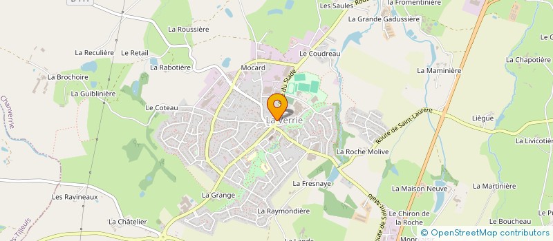 localisation de l'entreprise BY MARIE  CHANVERRIE