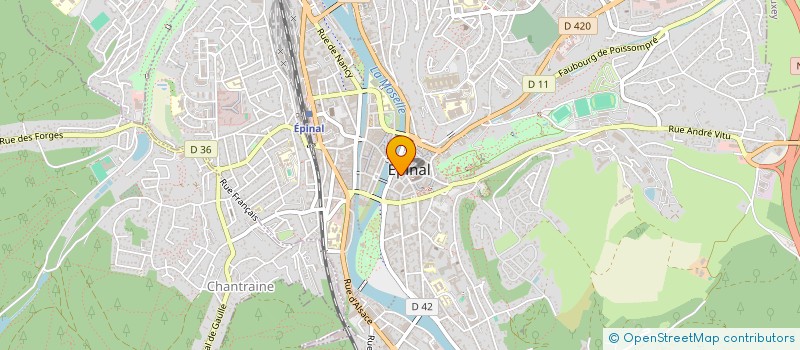 localisation de l'entreprise BY MAX  EPINAL