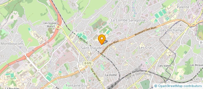 localisation de l'entreprise BY MELIS BEAUTY AND CBD à BESANCON