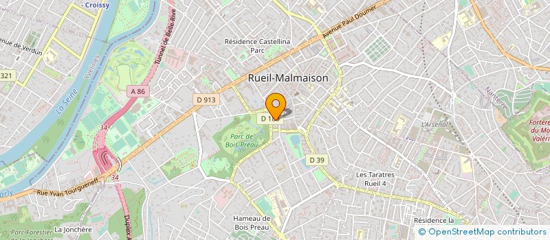 localisation de l'entreprise BY MONSIEUR à RUEIL-MALMAISON