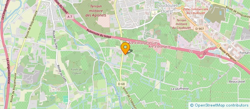 localisation de l'entreprise BY MONT-AIGU à ORANGE