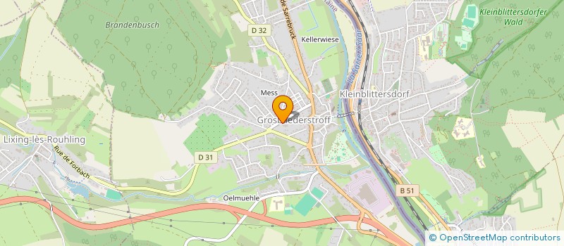 localisation de l'entreprise BY MOS  SARREGUEMINES