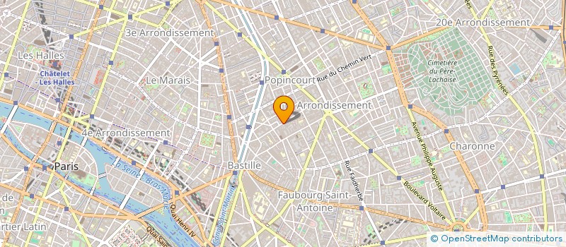 localisation de l'entreprise BY MY BIKE  PARIS