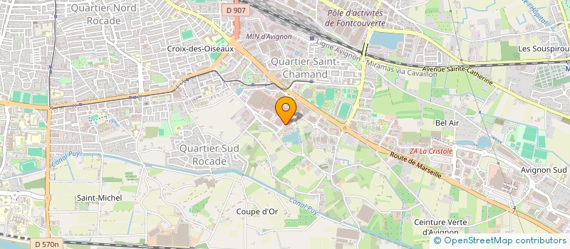 localisation de l'entreprise BY MY FINANCES SOLUTIONS à AVIGNON