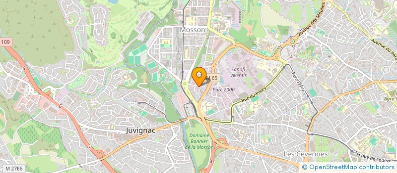 localisation de l'entreprise BY NET à MONTPELLIER