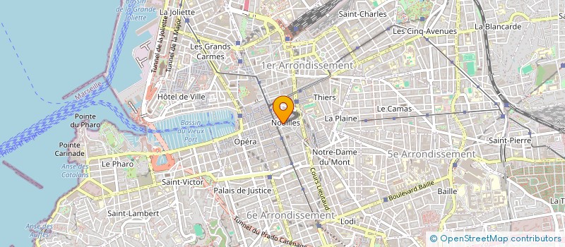 localisation de l'entreprise BY-NIGHT à MARSEILLE