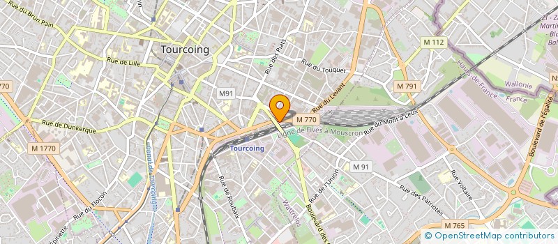 localisation de l'entreprise BY NOUS à TOURCOING