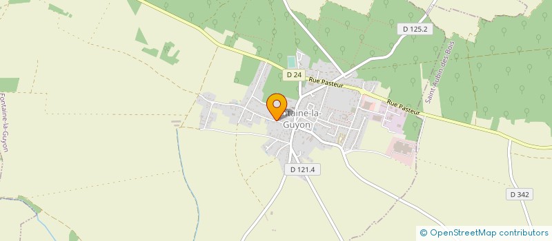 localisation de l'entreprise BY ODS à FONTAINE-LA-GUYON