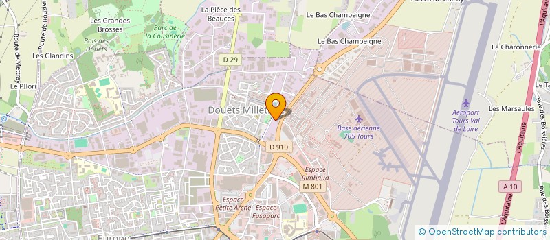 localisation de l'entreprise BY OPTIM  TOURS