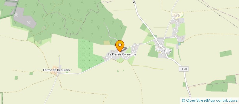 localisation de l'entreprise BY PAULINE  TRUMILLY