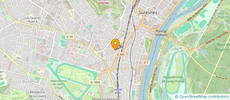 localisation de l'entreprise BY Q à SURESNES