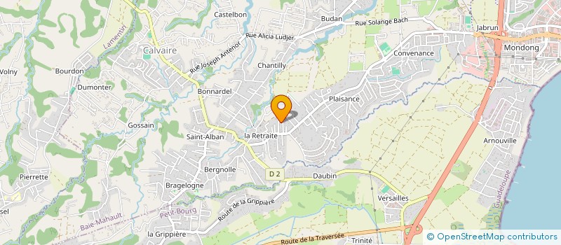 localisation de l'entreprise BY QUEENZAB  BAIE-MAHAULT