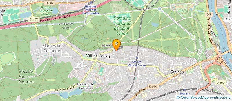 localisation de l'entreprise BY S&CO  VILLE D AVRAY