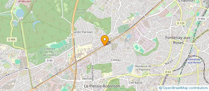 localisation de l'entreprise BY-SAC à CLAMART