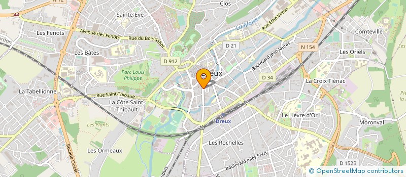 localisation de l'entreprise BY SIK à DREUX
