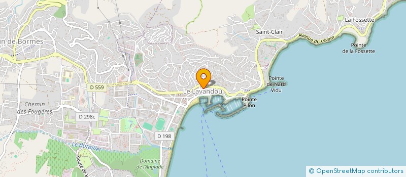 localisation de l'entreprise BY SOFIA  LE LAVANDOU