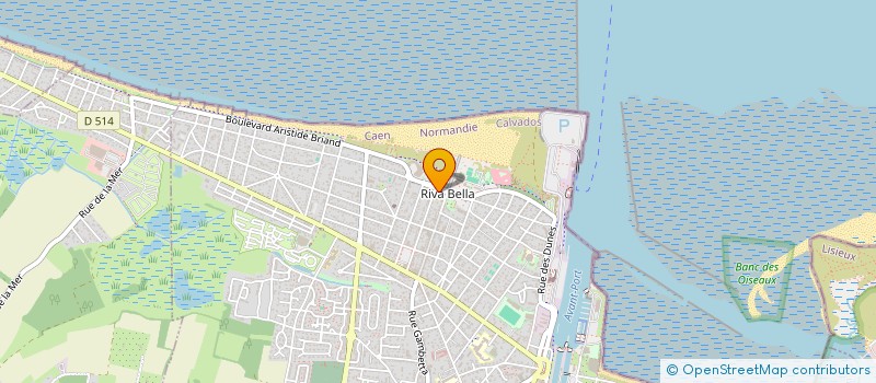 localisation de l'entreprise BY STEF  OUISTREHAM