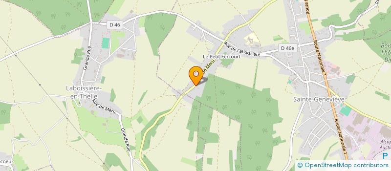 localisation de l'entreprise BY SUENOS  SAINTE-GENEVIEVE