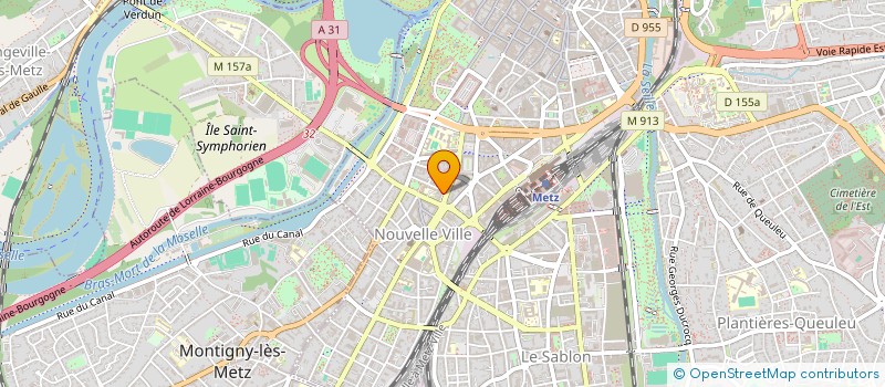 localisation de l'entreprise BY TARANTINO METZ à METZ