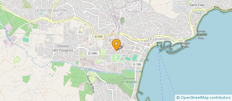 localisation de l'entreprise BY TECH à LE LAVANDOU