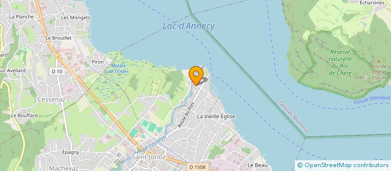 localisation de l'entreprise BY THE LAKE  SAINT-JORIOZ