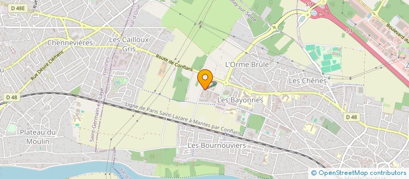 localisation de l'entreprise BY TRANS CAR  HERBLAY-SUR-SEINE