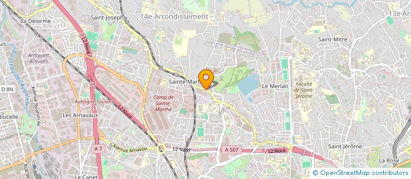 localisation de l'entreprise BY TRANSPORT à MARSEILLE