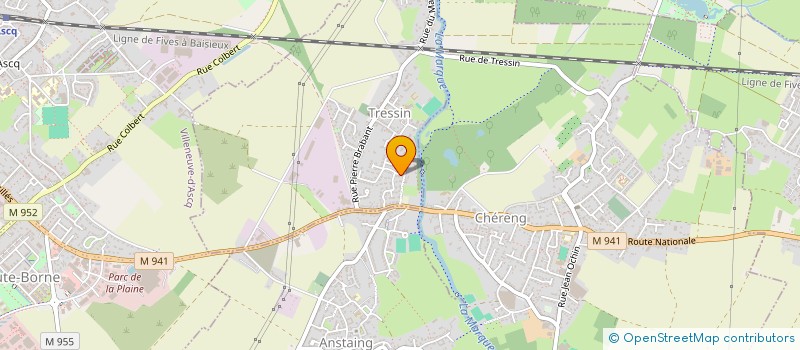 localisation de l'entreprise BY VAL CONSULTING  TRESSIN