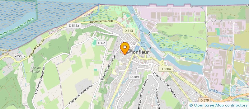 localisation de l'entreprise BY VS FASHION  HONFLEUR