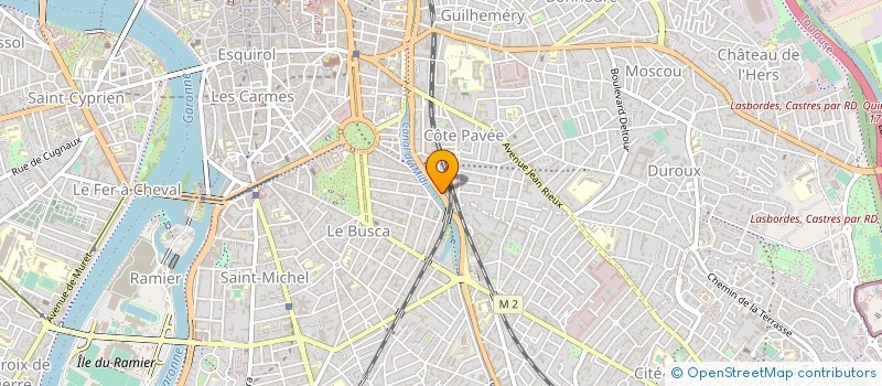 localisation de l'entreprise BY-WEB à TOULOUSE