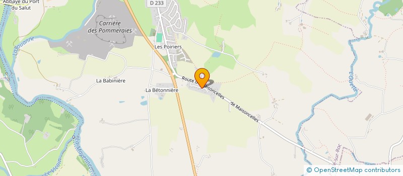 localisation de l'entreprise BY2G  ENTRAMMES