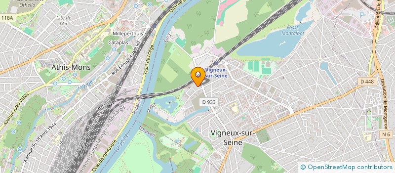 localisation de l'entreprise BYA PRIMEURS à VIGNEUX-SUR-SEINE