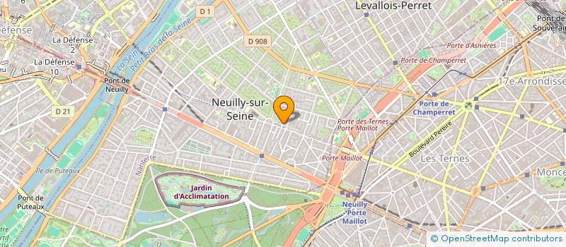 localisation de l'entreprise BYANSS3  NEUILLY-SUR-SEINE