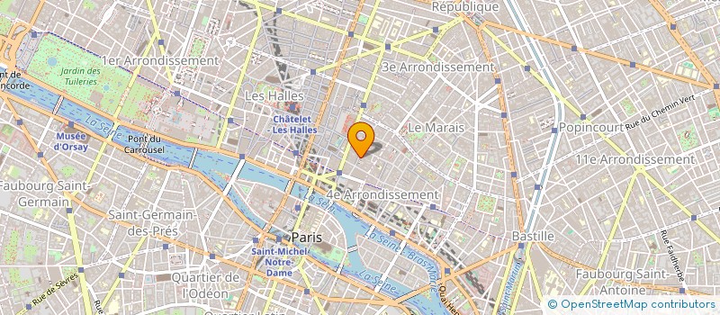 localisation de l'entreprise BYBENOIT à PARIS
