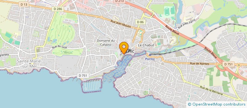 localisation de l'entreprise BYBHA à PORNIC