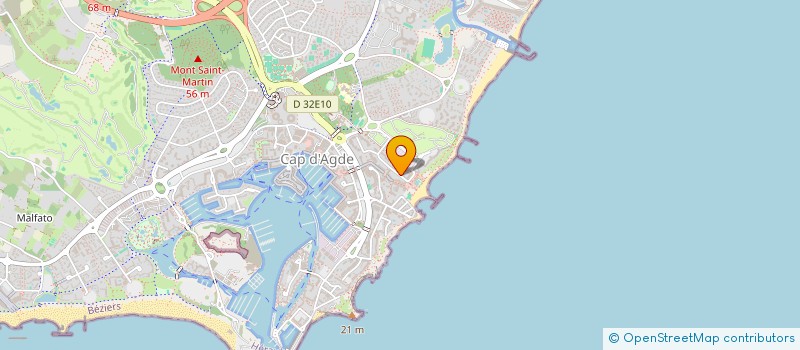 localisation de l'entreprise BYBLOS 2005  AGDE