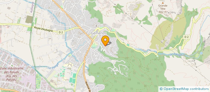 localisation de l'entreprise BYBLOS 88  GEMENOS