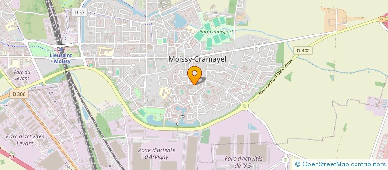 localisation de l'entreprise BYBLOS TAXI PARIS à MOISSY-CRAMAYEL
