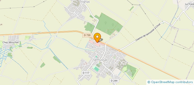 localisation de l'entreprise BYC  SEMUSSAC