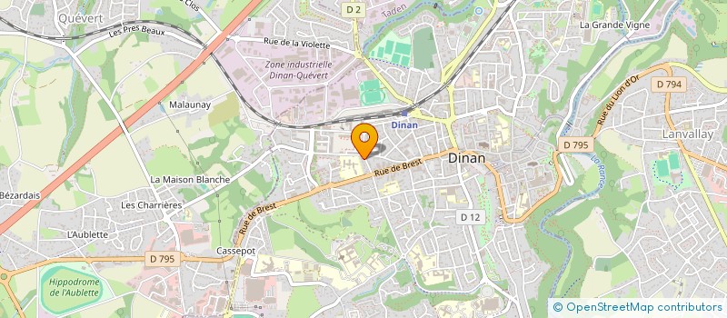 localisation de l'entreprise BYC à DINAN