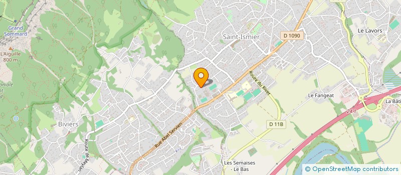 localisation de l'entreprise BYC & LP FAMILY  SAINT-ISMIER