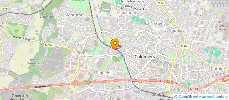 localisation de l'entreprise BYCARS31 à COLOMIERS