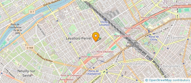 localisation de l'entreprise BYCLA.FR à LEVALLOIS-PERRET