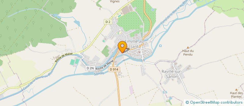 localisation de l'entreprise BYCLOU  EINVILLE-AU-JARD