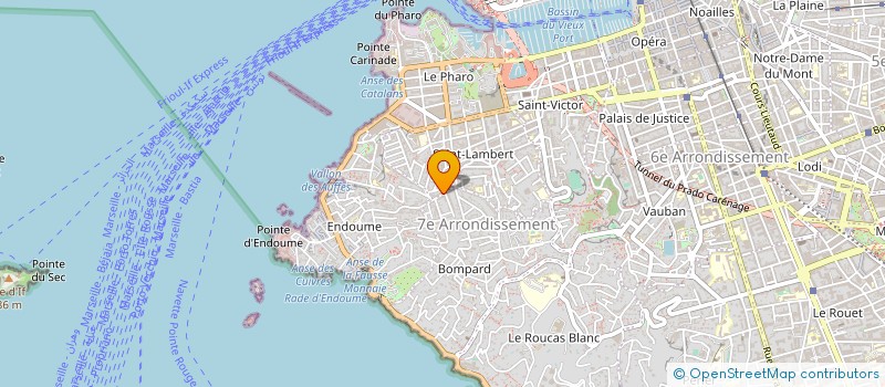 localisation de l'entreprise BYDIS 2 à MARSEILLE